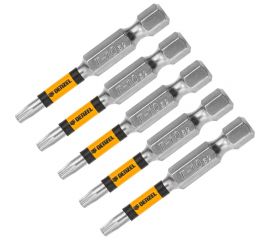 Набор бит T10, 50 мм, 5 шт Denzel 7711318 