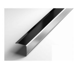 Угловой профиль ЛУКА из нержавеющей стали 20х20 мм, 2.7 м, полированный УТ000039824 