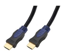 Кабель HDMI Wize WAVC-HDMI-0.5M 0.5 м, v.2.0b, 19M/19M, 4K/60 Hz 4:4:4,30 AWG, HDCP 1.4, HDCP 2.2, Ethernet, позолоченные разъемы, экран, черный 135794 