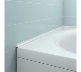Акриловый Плинтус бордюр для ванной BNV ГЛ12 75 сантиметров, левая сторона 4603320007719 