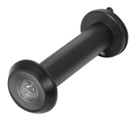 Дверной глазок FUARO оптика пластик DV 4/130-70/Z (VIEWER 4 DVZ) BL черный 43155 