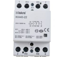 Модульный контактор Iskra IKA40-22/230V УТ-00019593 