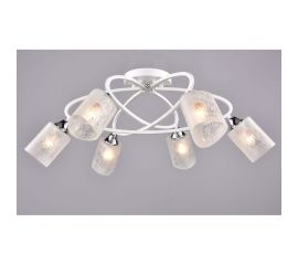 Потолочная люстра РОССВЕТ 6х60ВтхE27 РС20955 WT+CR/6C 