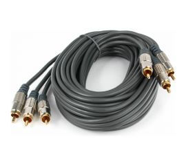 Аудиовидеокабель RCA Gembird CCAP-303-4.5 CCAP-303-15 