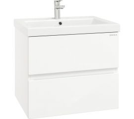 Тумба с раковиной Onika эвада 70 подвесная, белая (ум. como 70) 107059 