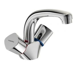 Смеситель для умывальника VIDIMA Квадро двуручковый BA244AA 