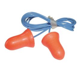 Противошумные вкладыши-беруши Honeywell Howard Leight Max из вспененного полиуретана со шнурком, 100 пар 3301130 