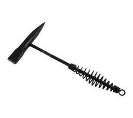 Молоток сварщика 500 г с металлической подпружиненной ручкой для снятия окалины HL0059 CNIC 3509 