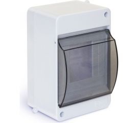 Щиток открытой проводки Рувинил Тусо на 4 модуля с вертикальной дверцей 130x87x83 мм 68104 