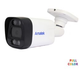 Уличная ip видеокамера Amatek Ac-is402mfsx 2.8 мм микрофон+sd+full color 7000757 
