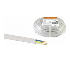 Шнур TDM ШВВПмб 3x0,5 (10м), белый Народный SQ0120-0155 