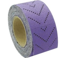 Рулон шлифовальный на пленочной основе 328 Purple Zirconia (70 мм, 12 м, Р80, 1 рулон) SANDWOX 328.070.080 