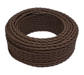 Провод Bironi 2x1,5, коричневый, матовый, 10 метров B1-424-72-10 