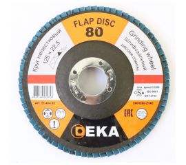 Круг лепестковый шлифовальный Inox 125 мм, P=80 EKA 51 464 80 