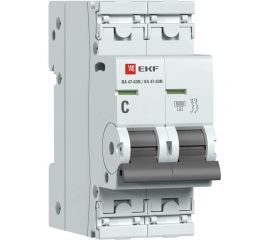 Автоматический выключатель EKF 2P 40А (C) 6кА ВА 47-63N PROxima M636240C 