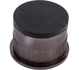 Торцевой захват для раздвижных дверей RENZ РЕНЦ, бронза античная INSDH-F 01 AB 