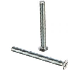 Винт Качественный КРЕПЕЖ потай с метр. резьбой, DIN 965, 6x60, 45 шт 0200895 КЧ 