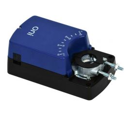 Привод заслонки 2/3-х позиционный без возвратной пружины с дополнительным переключателем 16Нм 24В AC/DC ONI ODA-16-D-024-N-A 