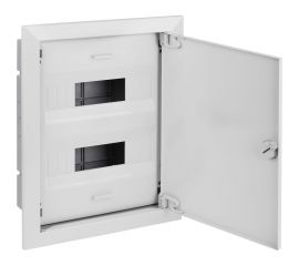 Щиток скрытой проводки Рувинил Тусо на 24 модуля с металличической дверцей 430x325x103 мм 68124М 