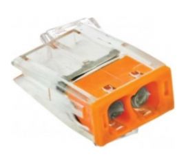 Строительно-монтажная клемма EKF СМК PROxima, 2273-242, 2 отверстия, 0.5-2.5мм2, 100 шт. plc-smk-2273-242 