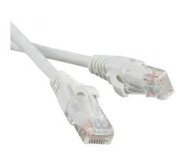 Патч-корд LANMASTER RJ45 - RJ45, 4 пары, UTP, категория 5е, 5 м, белый LAN-PC45/U5E-5.0-WH 