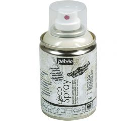 Краска PEBEO decoSpray на водной основе, аэрозоль, 100 мл, под золото с глиттером 533379 