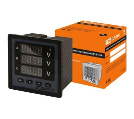 Цифровой вольтметр TDM ЦП-В72х3 0-320кВ-0.5-Р (трехфазный) SQ1102-0526 
