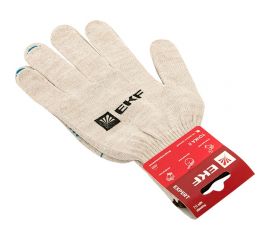 Рабочие перчатки EKF ТОЧКА II с ПВХ-покрытием, 10 класс, 9 размер Expert pe13ct-9-pro 