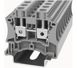 Клемма на дин-рейку DEGSON 2.5 кв.мм, винтовая, серая 100 шт DC2.5-01P-11-00Z(H) 
