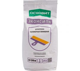 Полимерная шпаклевка Основит ЭКОНСИЛК PP38 W 5 кг 85485 