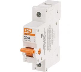 Выключатель нагрузки TDM (мини-рубильник) ВН-32 1P 20A Home Use SQ0211-0102 