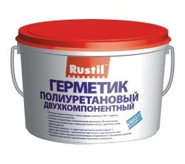 Полиуретановый герметик Рустил 2К 7 кг, белый 61458127 