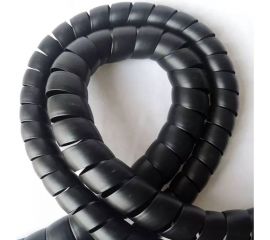 Спиральная защита PARLMU SG-32-F11-k5, полипропилен, размер 32, плоская поверхность, черная, 5 м PR0100700-5 