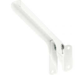 Складной кронштейн VORMANN Klapp 180х60х47 мм, оцинкованный, цвет: белый, 75 кг 00143 200 W 