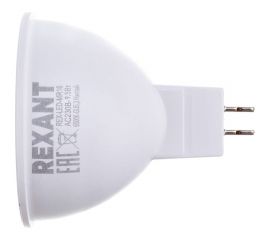 Светодиодная лампа REXANT 3 шт Рефлекторная 9.5 Вт GU5.3 6500 K холодный свет 604-211-3 