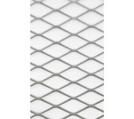 Cетка ЦПВС/ПВЛ просечно вытяжная стальная неокрашенная для мебели, двери, стеллажа, полки, фасада Фабрика сеток ""Железный слон"" Лофт ромб 50x22 перемычка 1.5x3 мм рулон 1250x6000 мм PVS00013 