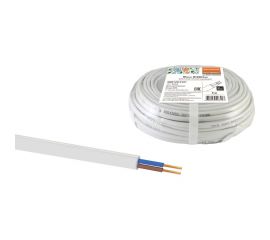 Шнур TDM ШВВПмб 2х0,5 5м, белый Народный SQ0120-0101 