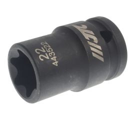 Головка торцевая ударная (E22; 1/2DR) JTC 443522 
