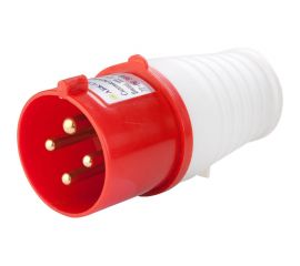 Вилка АБК-СИЛА НТ- 024 32А 3Р+PE 380В IP-44 2702405 