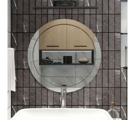 Зеркало БРИДЖ круглое, диаметр 600 мм., с гравировкой ""Круг"" с крепежом 2030209683627 