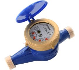 Мокроходный счётчик учёта холодной воды Энбра 711 L195 D20 B со сгонами 