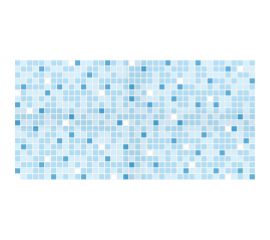 Панель пвх Регул мозаика ""микс голубой"" 0.3 мм, 1 шт. 72г/3 