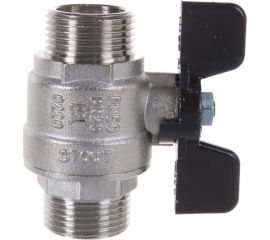 Шаровой полнопроходной кран STOUT НР/НР, ручка бабочка 3/4 SVB-0006-000020 