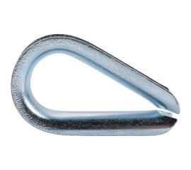 Коуш для стальных канатов КРЕП-КОМП DIN6899 м10 25шт кск10ф 