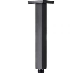 Держатель верхнего душа Berges VENTAS S BLACK потолочный, 20 см, черный матовый 074012 