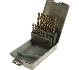 Набор сверл по металлу (19 шт; HSS-Co; 1-10 мм) Ruko 228214RO 