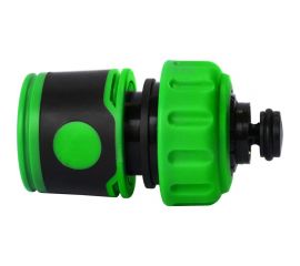 Соединитель обрезиненный быстросъемный с аквастопом Lite для шланга 3/4" POLYAGRO 7576160 