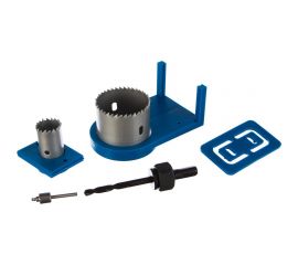 Набор для врезания замков ЭКСПЕРТ (7 шт; 25 мм; 54 мм) Зубр 2954-54-H7 