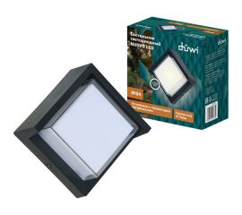 Настенный накладной светильник duwi NUOVO LED 6Вт ABS пластик 4200К IP54 черный 24783 2 