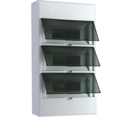 Распределительный навесной щит KRANZ на 36 модулей ЩРН-П-36 IP41 пластик KR-11-0336 